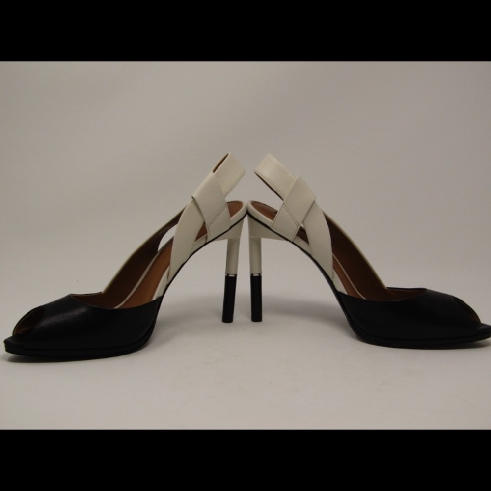 Rachel Zoe black & white heels
